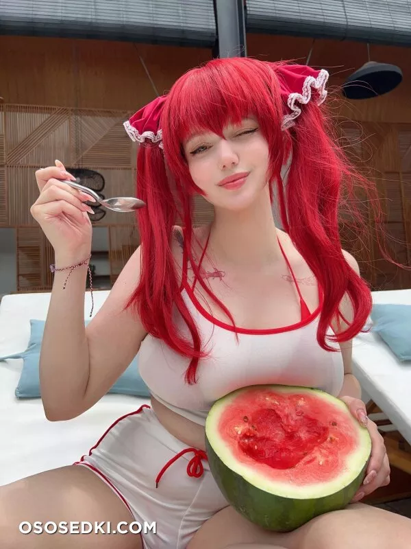 Alina Becker - Houshou Marine Bikini - 3
