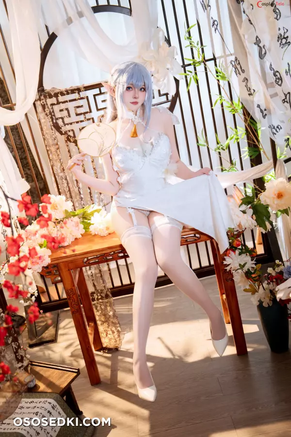 Natsuko夏夏子 cosplay Albion Cheongsam - Azur Lane - 4