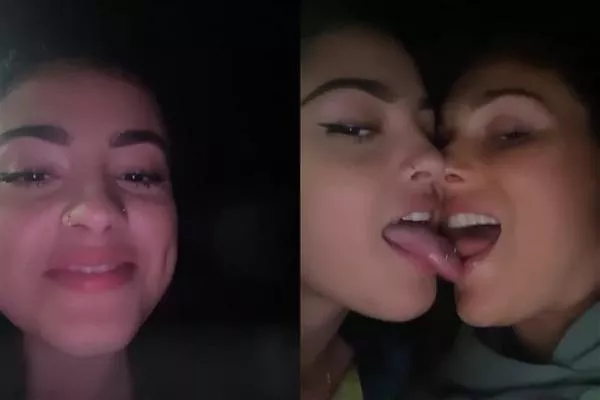 Malu Trevejo  Kissing nude. Onlyfans, Patreon leaked 0.37 nude photos and videos